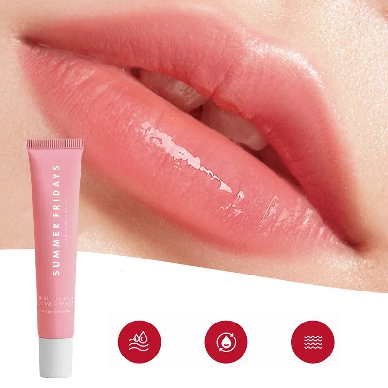 Summer Lip Moisturizing Lip Balm Care 15ml Lip Balm Smoothing Lip Lines  Lasting Nourishment For Women Daily Care Makeup Lipcare