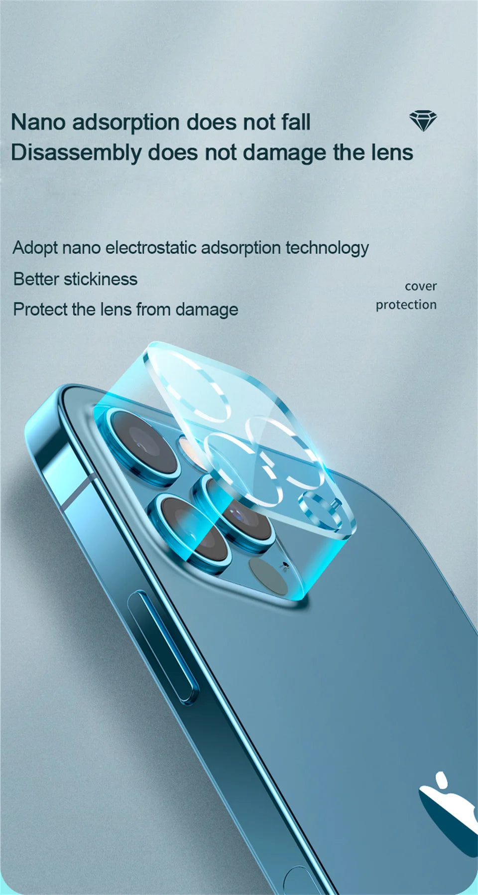 HD Camera Lens Protection Glass Film For iPhone 14 15 Pro Max 15 Plus Full Cover Lens Protector For iPhone 13 11 12 PRO MAX Mini