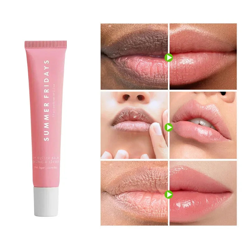 Summer Lip Moisturizing Lip Balm Care 15ml Lip Balm Smoothing Lip Lines  Lasting Nourishment For Women Daily Care Makeup Lipcare