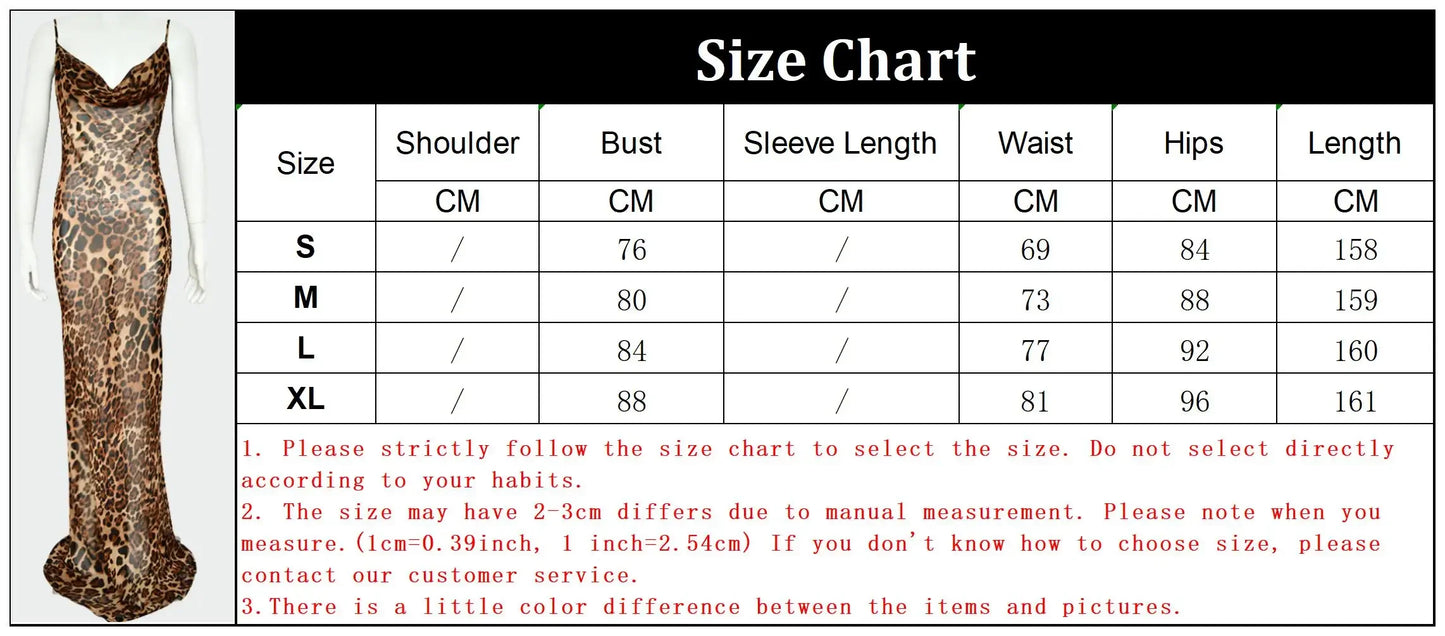 Sexy Bodycon Dress Women Leopard Print Straps Party Beach Vestidos Lace Up Backless Night Club Summer Long Dresses for Women