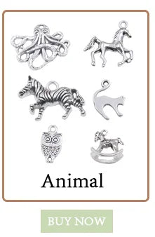 4PCS 37*46mm New Product Two Color Big Butterfly Charms Animal Pendant Jewelry Metal Alloy Jewelry Marking